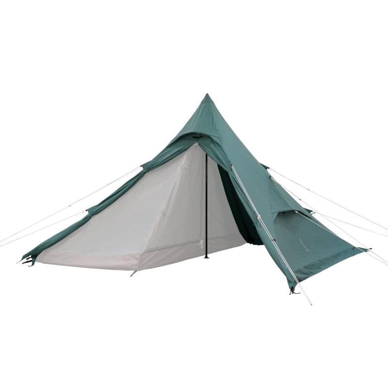 DOD(ディーオーディー) ワンポールテントRX(M) TC【1~4人用】 スコート付き添い人 TC飛球 T3-949-BL 青色 (約)W300×D300×H210糎