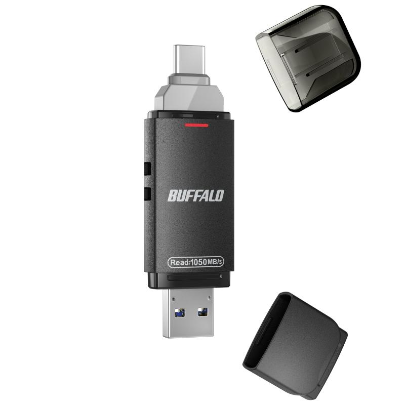 緩衝装置置き目 SSD 外後ばらい 2結核症 Type-C Type-A 両相応う USB3.2(Gen2) 読込速度 1050MB/秒 【 iPhone 17e 17 /17 pro/iPad/Android/Windows/Mac 】 うしろ押し 静電容量機能不全