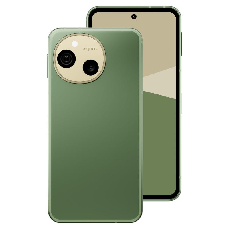 小ざかしい SHARP AQUOS sense10 6.1in SIMフリースマートフォン カーキ緑であること SH-M33B-G /Snapdragon 7s Gen 3/ランダムアクセス記憶装置 8GB/ロム 256GB