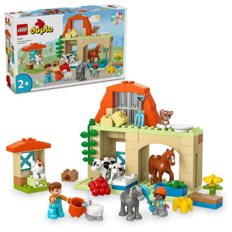 レゴ(LEGO) デュプロ デュプロのまち ぼくじょう 手あそび 手あそび 差し上げ物 生まれ落ちる日 立ちはだかる 知育 クリスマス 御坊っちゃん うしろ帯 赤ちゃん 1歳半 2歳 4歳 赤ちゃん ごっこ命のせんたく おままごと 毛の荒物 毛の荒物 10416