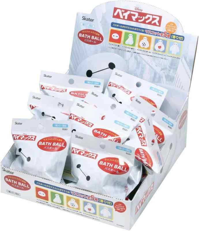 スケーター(Skater) マスコット入り 入浴剤 20個セット バスボール ディズニー ベイマックス バスボム SET1038-A