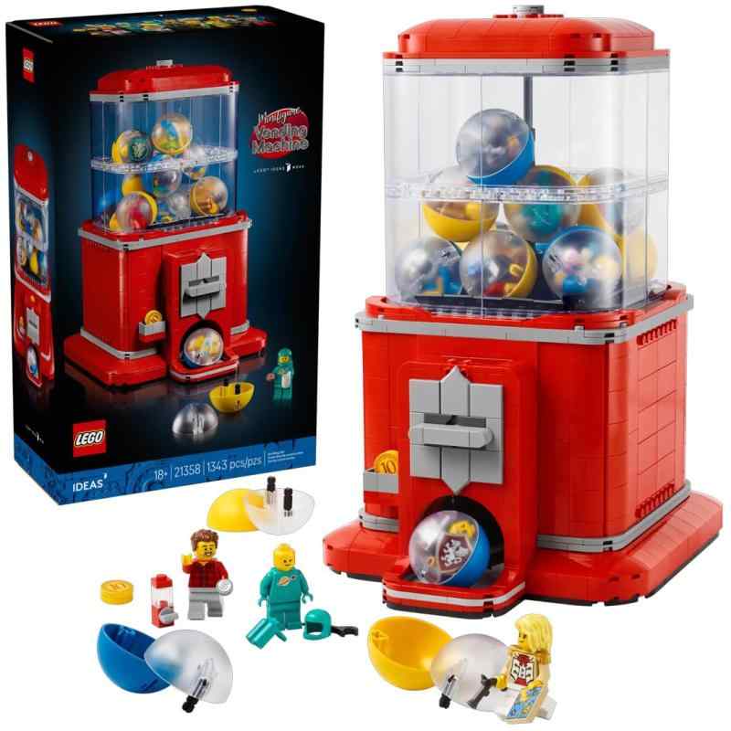 LEGO(レゴ) アイデア レゴ ミニフィギュアカプセルマシン 21358 手あそび 差しつかえる 御坊っちゃん お姉さん 18歳以上 日用品雑貨・文房具・手芸-その他