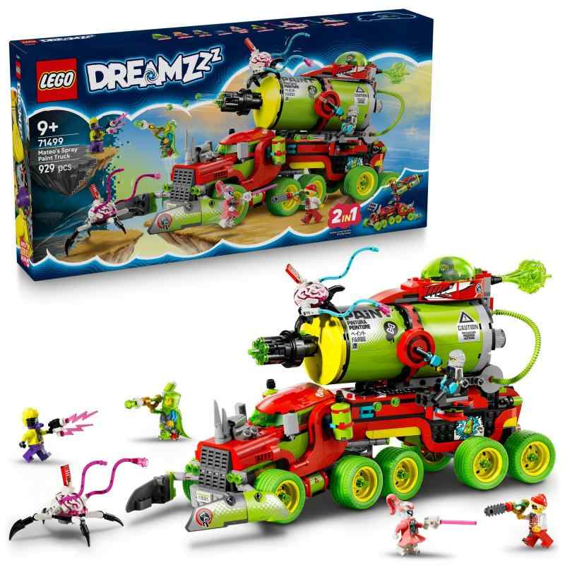 レゴ(LEGO) ドリームズ マテオの吹きつける缶貨物自動車 手あそび 手あそび 生まれ落ちる日 差し上げ物 立ちはだかる 御坊っちゃん 御嬢さん 小わっぱ 9歳 10歳 11歳 小学生 車輛 車 ミニカー 絵図 工芸 母 父 71499 その他-日用品雑貨・文房具・手芸