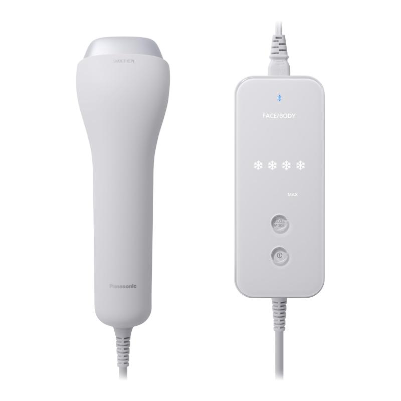 【冷却機能付】パナソニック 脱毛器 光美容器 光エステ スムースエピ パワー＆クール ES-WG0B-H グレー