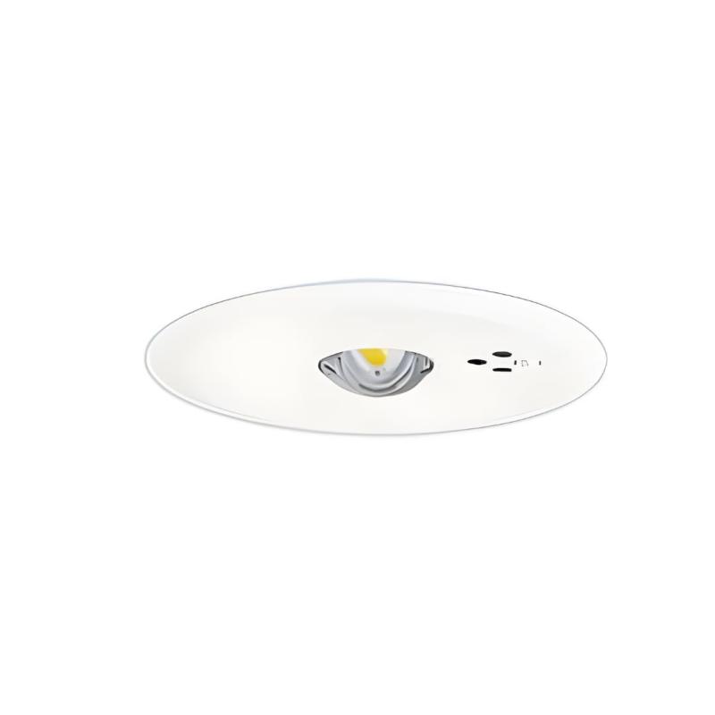 パナソニック(Panasonic) LED非常用照明器具 NNFB90605K 天井埋込型 昼白色 30分間タイプ 低天井 小空間用(～3m) 自己点検スイッチ付 リモコン自己点検機能付 埋込穴φ100mm