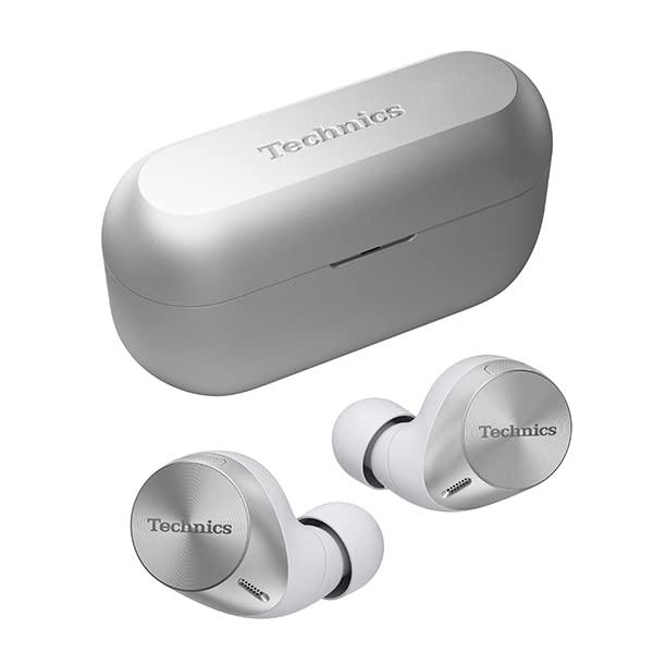テクニクス ワイヤレスイヤホン EAH-AZ60M2-S しろがね色 bluetooth ノイズキャンセリング 3台マルチポイント IPX4 LDAC相応う ハイレゾ声遣い生まれ変わり 手っとり早い申し受ける相応う 適用業務相応う