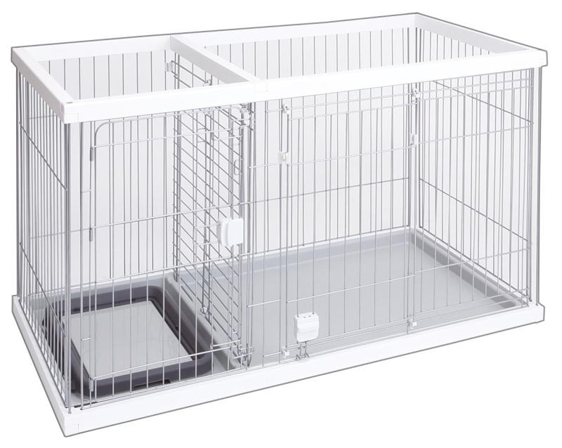ペティオ (Petio) 室内用便器のしつけが出来る ドッグルームサークル 白いこと レギュラー 【最大限度30昼日なかおテスト作業客体】