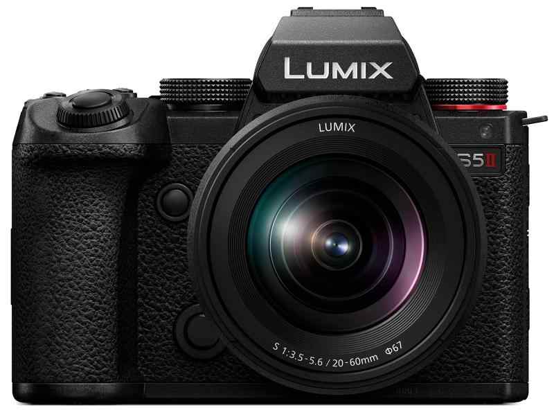 パナソニック(Panasonic) パナソニック フルサイズミラーレス一眼写真機 S5M2K 判定基準望遠レンズ一揃いの道具 黒いこと DC-S5M2K