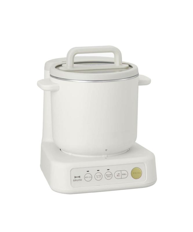 BRUNO 青みノ スープクックプロセッサー 一皿分の料理 準備すること 本格吸いもの 吸いもの ボンネット中央処理装置役立つこと積み上げる みじん切り ミンチ たっぷり静電容量 約4人分 最大限度静電容量1.0L お取りつくろう楽々 たべるス