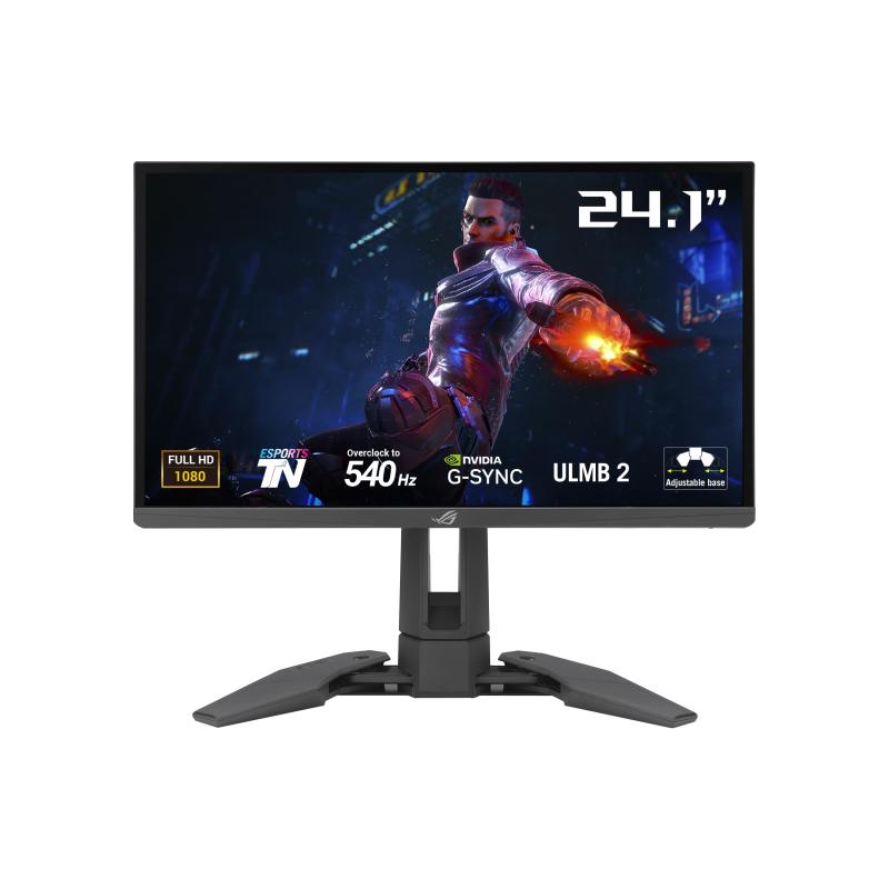 ASUS ゲーミングモニター ROG Swift Pro PG248QP 24.1in / 盛りだくさん固定ディスク / 540サイクル (OC) / Esports-TNダイアログボックス/NVIDIA Reflex Analyzer/ULMB 2 / ESSコーデック/HDR/