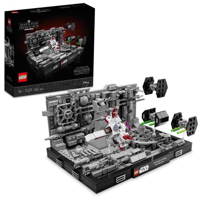 レゴ(LEGO) スター・ウォーズ デス・スター(TM) トレンチ・幽客 パノラマ 75329 遊び道具 差しつかえる 差し上げ物 貨物自動車 お坊っちゃん 成年者