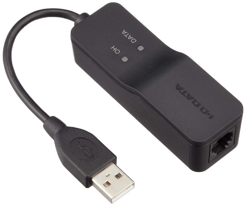 アイ・オー・データ I-O DATA アナログモデム/V.90判定基準/USB繋ぎ合わせる//DFM-56U