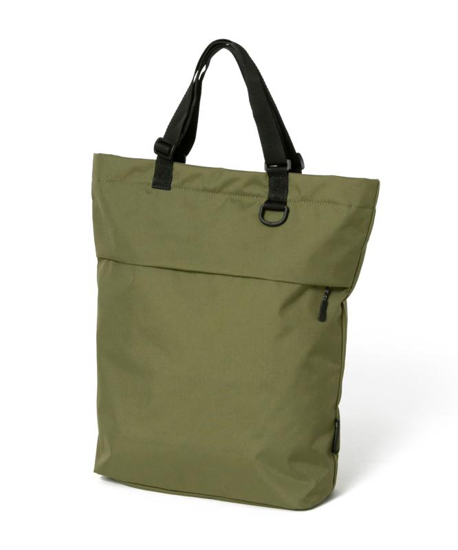 スノーピーク(snow peak)トートバッグ 2025New Everyday Use 2Way Tote Bag size One OLIVE AC-25SU404 静電容量14L 難民キャンプ アウトドア
