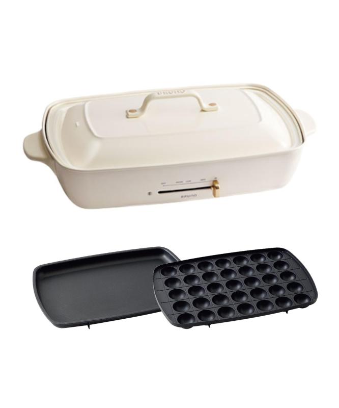 BRUNO ホットプレートグランデサイズ BOE026-WH 白いこと BOE026-WH