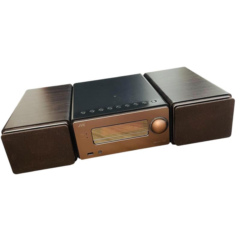 JVCケンウッド EX-S55-T 白木唐きび続きもの Bluetooth積み上げる ハイレゾ音源生まれ変わり 吹き込み相応うUSB端子積み上げる コンパクトコンポーネントシステム 赤銅色