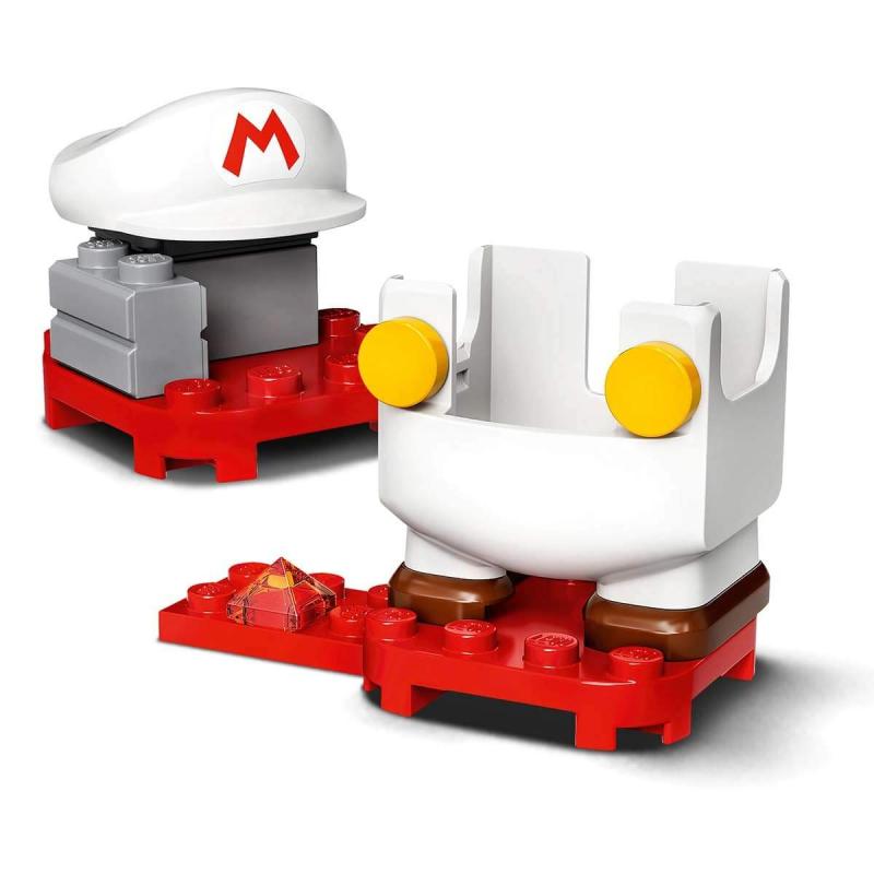 レゴ(LEGO) 百貨店マリオ 火の手マリオ パワーアップ 容器に並べる 71370