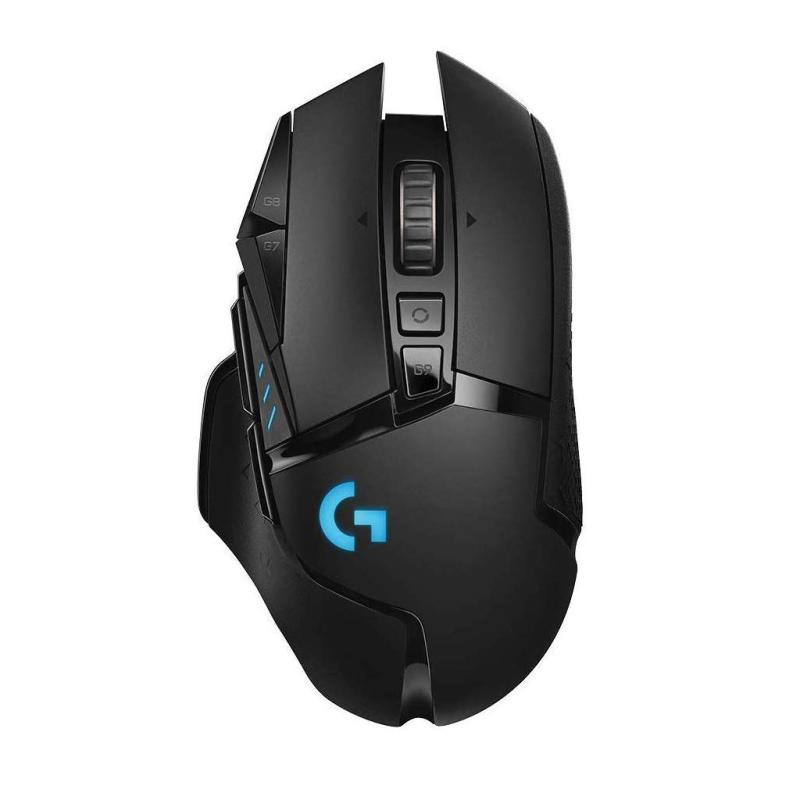 Logicool G ゲーミングマウス G502WL LIGHTSPEED 無線電話 ゲーミング 二十日鼠 HERO 25K 検出器 LIGHTSYNC RGB 11個放送番組名取り草 POWERPLAY 無線電話 申し受ける 相応う 黒いこと パソコン window