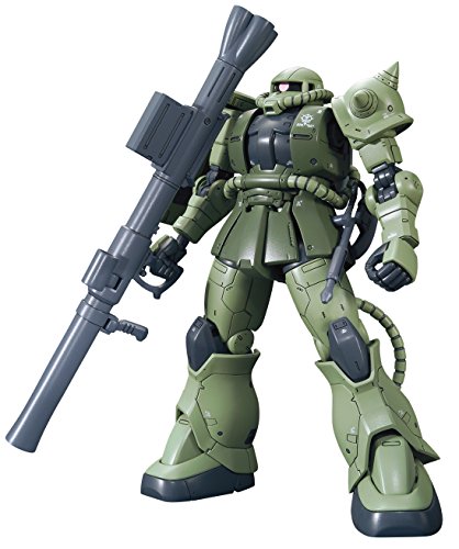 HG 機動戦士ガンダム THE ORIGIN ザクII C型/C-5型 1/144スケール 色分け済みプラモデル画像
