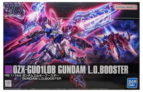 Bandai Spirits 1/144 プラモデル HG OZX-GU01LOB ガンダムエルオーブースター 「新機動戦記ガンダムW DUAL STORY G-UNIT」画像