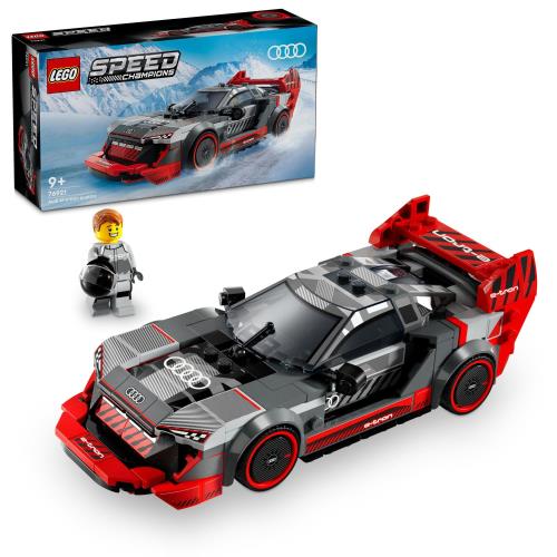 レゴ(LEGO) スピードチャンピオン アウディ S1 e-tron クワトロ レースカー おもちゃ 玩具 誕生日 プレゼント ブロック 男の子 女の子 子供 9歳 10歳 11歳 小学生 乗り物 車 ミニカー 76921画像