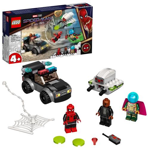 レゴ(LEGO) スーパー・ヒーローズ スパイダーマン ミステリオのドローン攻撃 76184 おもちゃ ブロック プレゼント スーパーヒーロー アメコミ 男の子 4歳以上画像