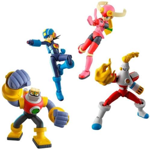 バンダイ(BANDAI) SMP Kit Makes Pose ロックマンエグゼ 01 4個入りBOX (食玩)画像