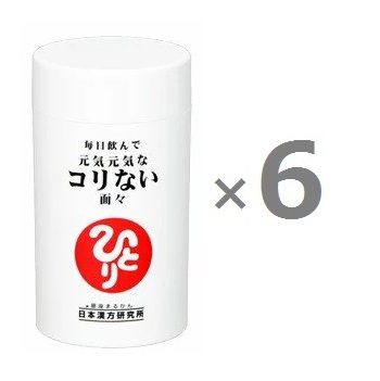 【6個セット】＜銀座まるかん＞　毎日飲んで元気元気なコリない面々　279粒 ×6個　コリないサプリ新登場　サプリメント　＜斎藤一人さん 日本漢方研究所　斎藤ひとりさん＞　健康食品　マルカン　サプリ　まるかん　ひとりさん　送料無料