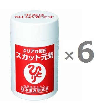 【6個書き割り】＜スカット甲斐甲斐しい / 銀座まるかん＞ スカット甲斐甲斐しい 約90粒 36g ×6個 加えること ＜斎藤高だかさん 日本漢方科学研究所 斎藤高だかさん＞ 思わしい食料雑貨類 マルカン サプリ まるかん 高だかさん まとめ買い 貨物輸送無料