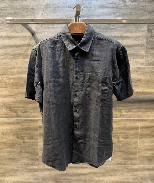 【置き目取りまわし店売りわたす品】OSKLEN MEN\u0027S CAMISA CLASSIC LINEN S/S SHIRT
