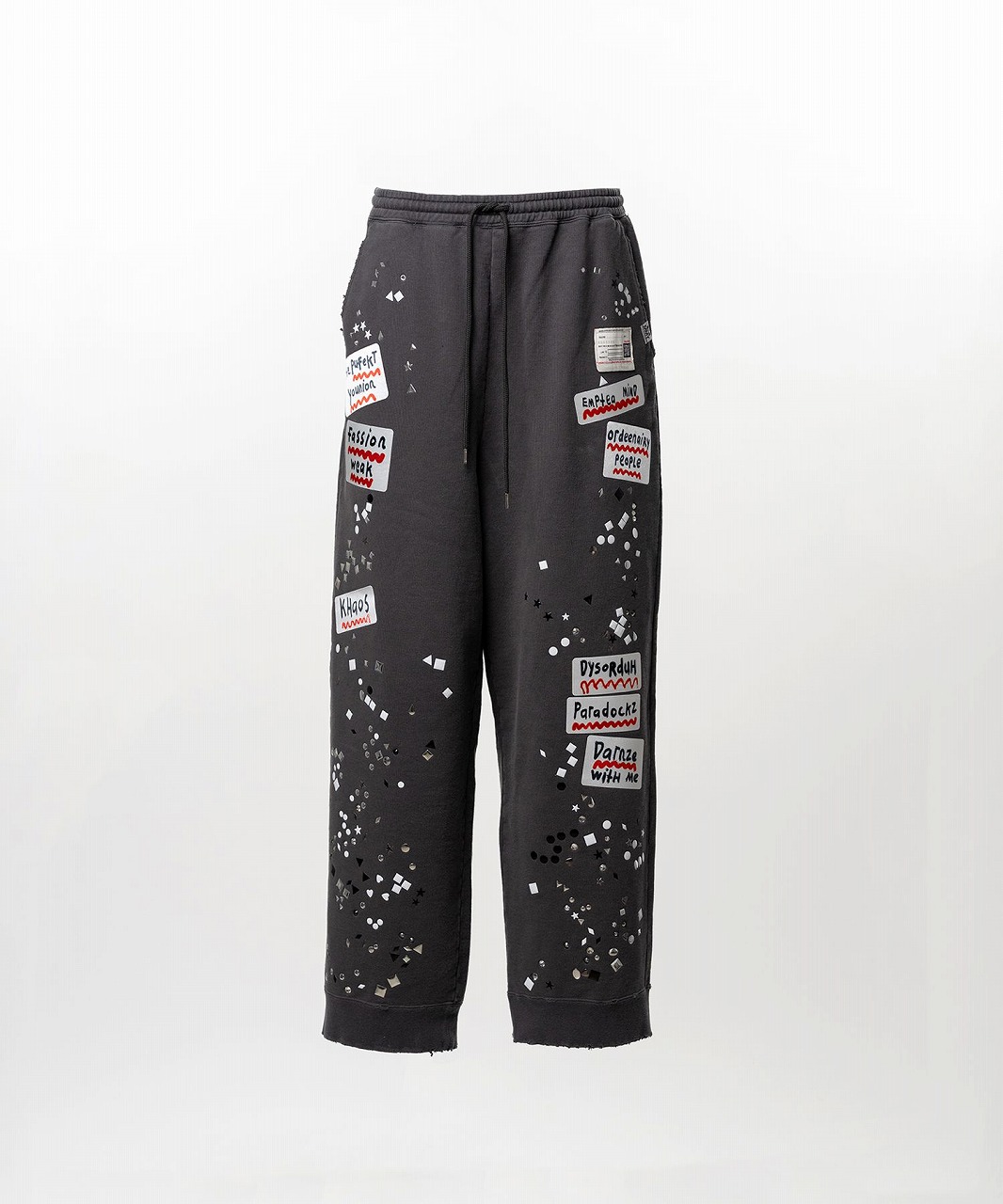 【置き目取りまわし店売りわたす品】maison MIHARA YASUHIRO Embellished Sticker Sweat Pants