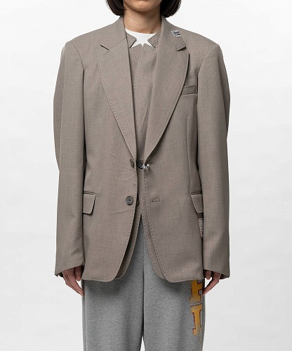 【定め事取りまわし店売りわたす品】maison MIHARA YASUHIRO Front Layered Jacket フロントレイヤードジャケット