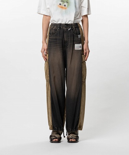 【置き目取りまわし店売りわたす品】maison MIHARA YASUHIRO 向こう正面うしろ側 コンバインド ジーンズ ズボン下
