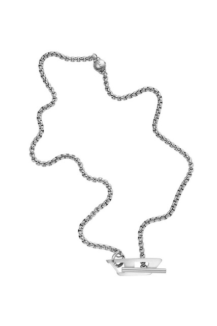 DIESEL dx1521 jewel チャームチェーンネックレス シルバー Women's Stainless Steel Chain Necklace | Silver | Diesel