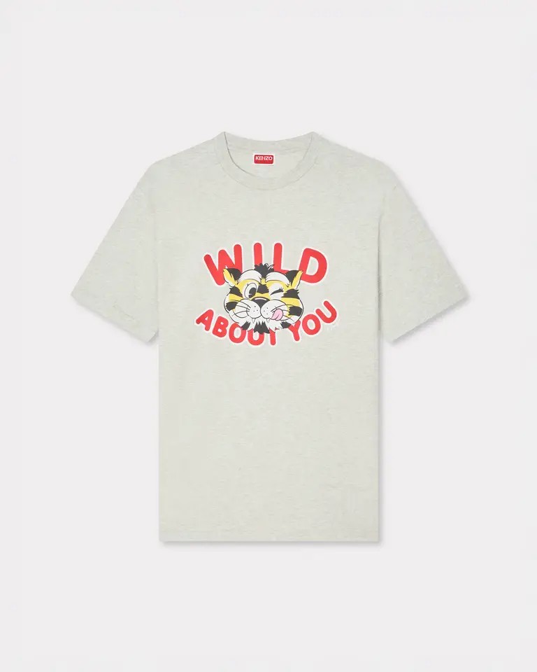 【正規取扱店販売品】'KENZO Wild Tiger' Tシャツ イン コットン｜WONDERCUBE ONLINE