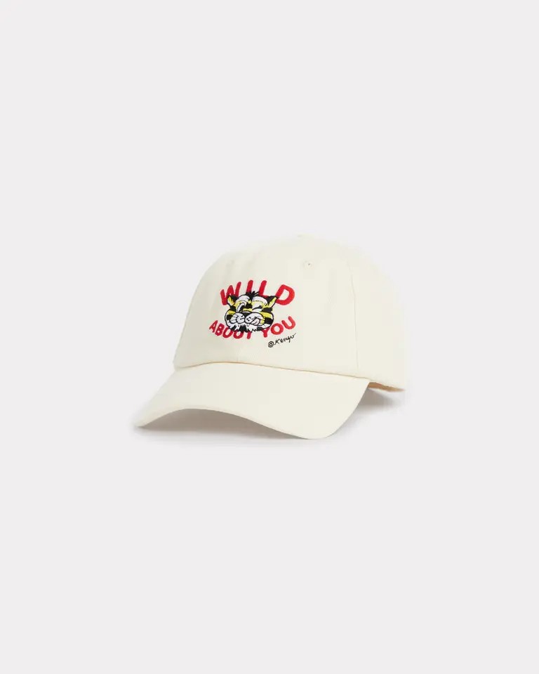 【正規取扱店販売品】'KENZO Wild Tiger' エンブロイダリー キャップ イン コットン|WONDERCUBE ONLINE