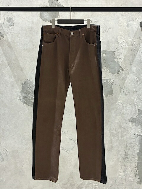 【定まり取りまわし店売りわたす品】BLESS 3087 Jeans pleat front
