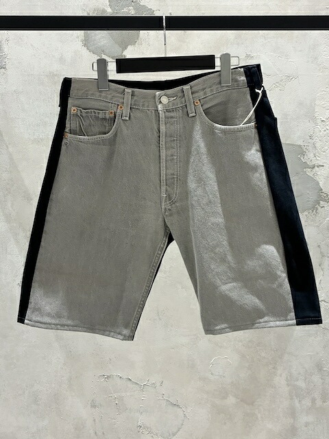 【置き目取りまわし店売りわたす品】BLESS 3118 Jeans pleat front shorts
