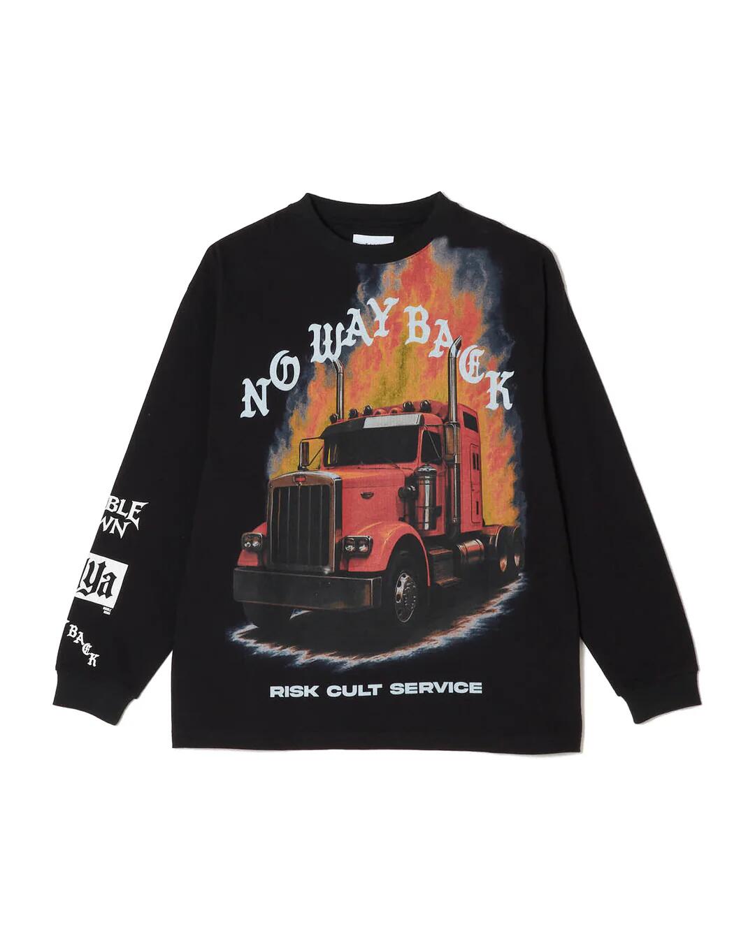 【正規取扱店販売品】TAIN DOUBLE PUSH RISK CULT SERVICE LONG SLEEVE T-SHIRTS