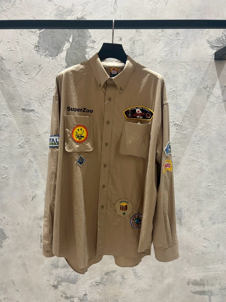 【正規取扱店販売品】Sean Wotherspoon　SuperZoo BOY SCOUTS SHIRT｜WONDERCUBE ONLINE