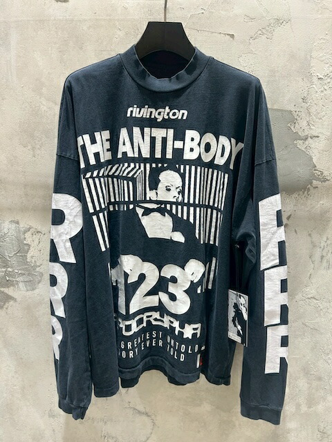 【置き目取りまわし店売りわたす品】RRR123 RIVINGTON roi Rebis L/S T-SHIRT トップス-メンズファッション