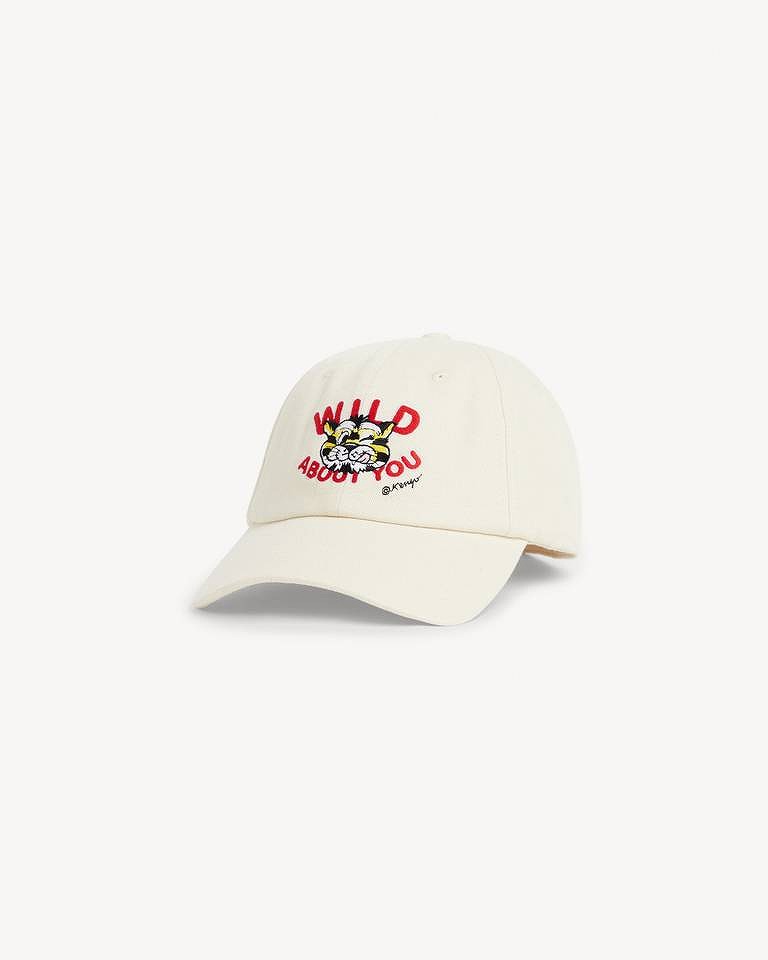 【正規取扱店販売品】\'KENZO Wild Tiger\' エンブロイダリー キャップ イン コットン|WONDERCUBE ONLINE