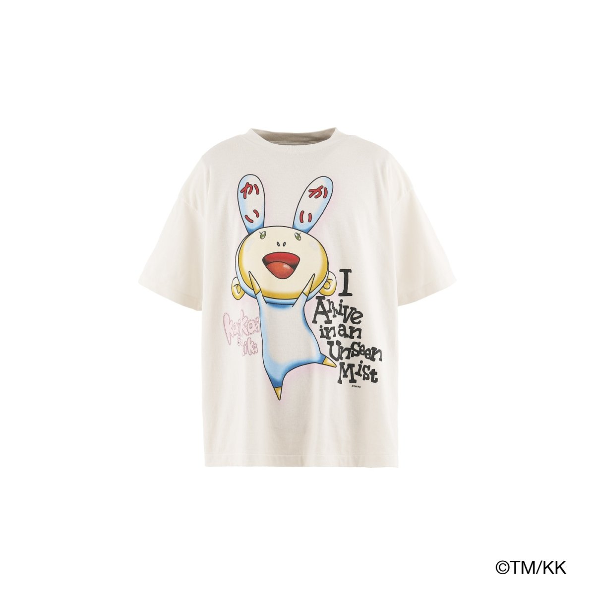 【正規取扱店販売品】mononoke made　SS T-SHIRT/KIKI / WHT｜WONDERCUBE ONLINE