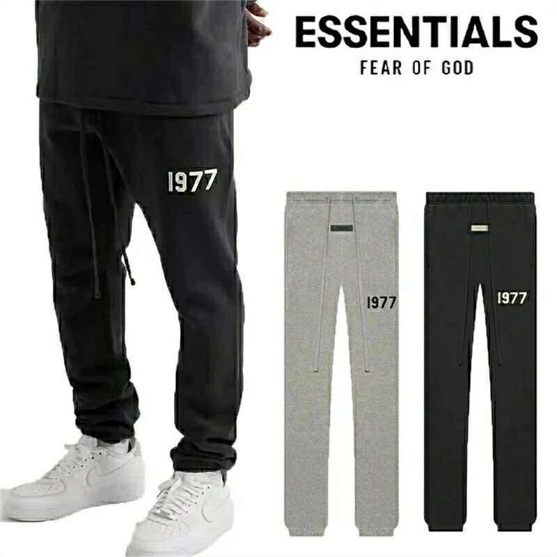 ESSENTIALS エッセンシャルズ ズボン下 1977ロゴタイプズボン下 スウェットパンツ 長ズボン ズボン下 男女兼用 新品