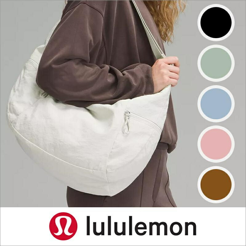 ルル檸檬 lululemon Slouchy Sling bag 13L 曲線状の形 クロスボディバッグ 上半身御徒面子 ショルダーバッグ 曲がった掛け レディース 運動競技 ブランド名 心地好い
