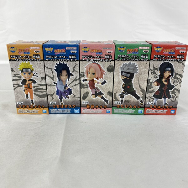 【新品未開封】NARUTO ワーコレ フィギュア セット NARUTO ナルト ワーコレ ワールドコレクタブルフィギュア