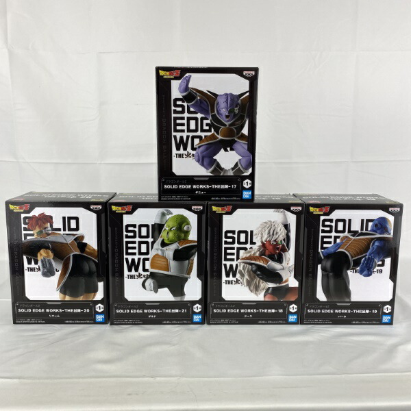 SOLID EDGE WORKS THE出陣ギニュー特戦隊コンプリート他6個 ドラゴンボールZ SOLID EDGE WORKS-THE出陣-ギニュー｜商品情報