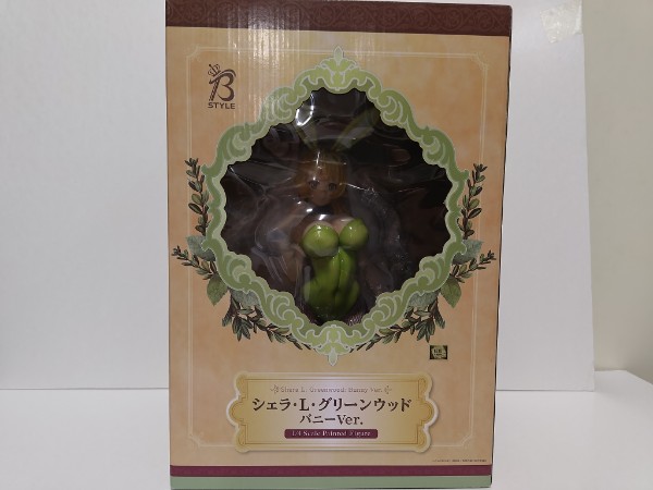 【中古】【開封品】B-STYLE 異世界魔王と召喚少女の奴隷魔術 シェラ・L・グリーンウッド バニーVer. 1/4 完成品フィギュア＜フィギュア＞（代引き不可）6597画像
