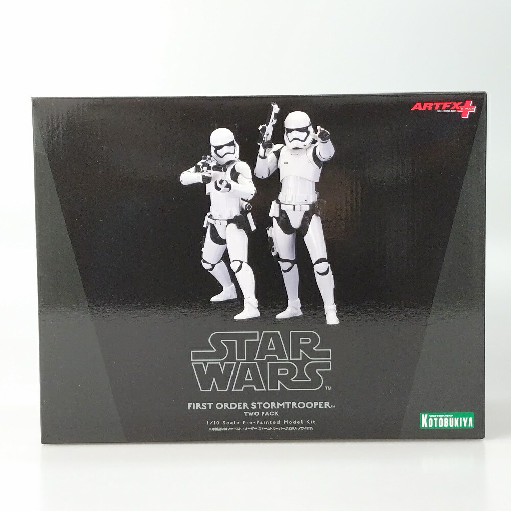 【中古】【未開封】ARTFX+ ファースト・オーダー ストームトルーパー 2パック 「スター・ウォーズ/フォースの覚醒」 1/10 PVC塗装済み簡易組立キット＜フィギュア＞（代引き不可）6602画像