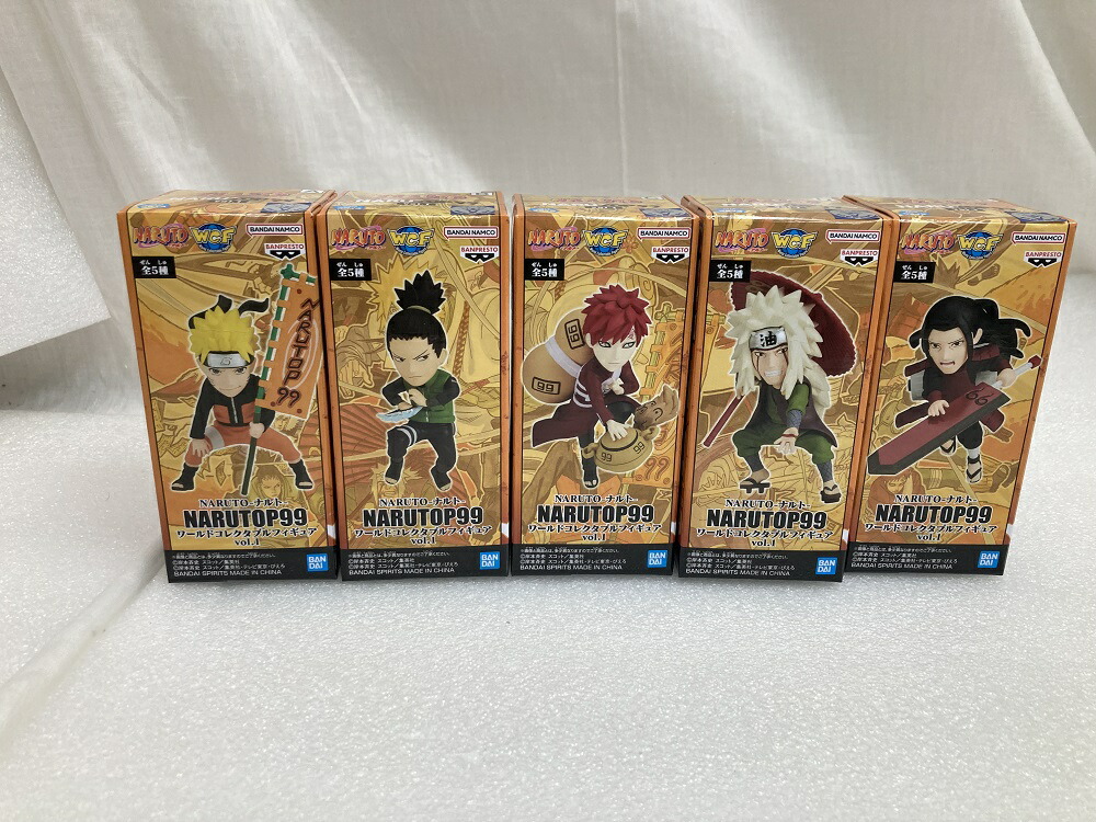 楽天市場】NARUTO -ナルト- ワールドコレクタブルフィギュア 全5