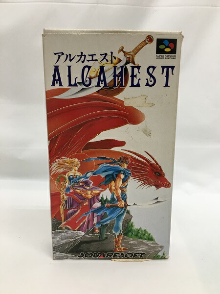 SFC スーファミ アルカエスト ALCAHEST スクウェア SQUARE 箱説付【20